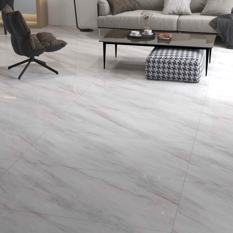 All Porcelain Glossy Surface Light Luxury Texture Ceramic Tiles