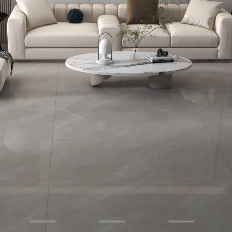 Attractive Polished 60X60 Floor Tile High Sheen Effect Modern