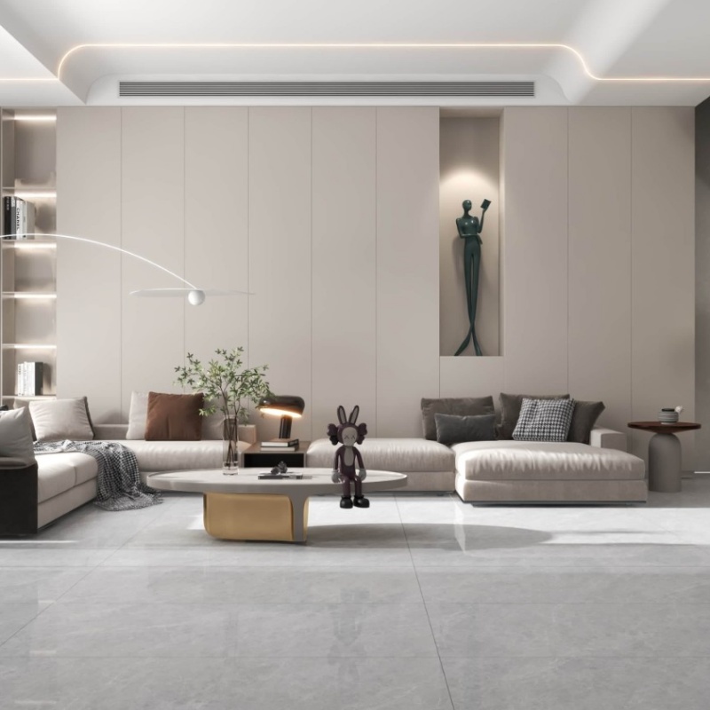 Architectural Grade Polished 60X120 Floor Tile Sophisticated Sheen Effect