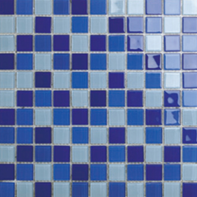 25X25mm New Style High Quality Ceramic Mosaic Tiles for Outdoor Swimming Pool Family Pool Tiles