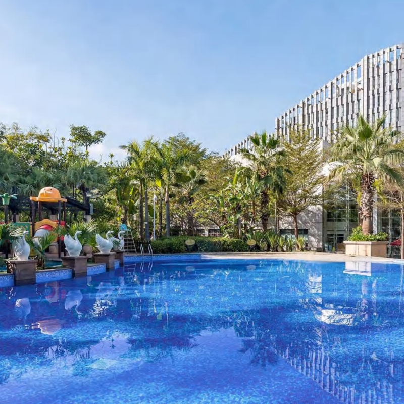 Hot Sales 302*302mm Square Cobalt Blue Ceramics Mosaic Tile for Swimming Pool