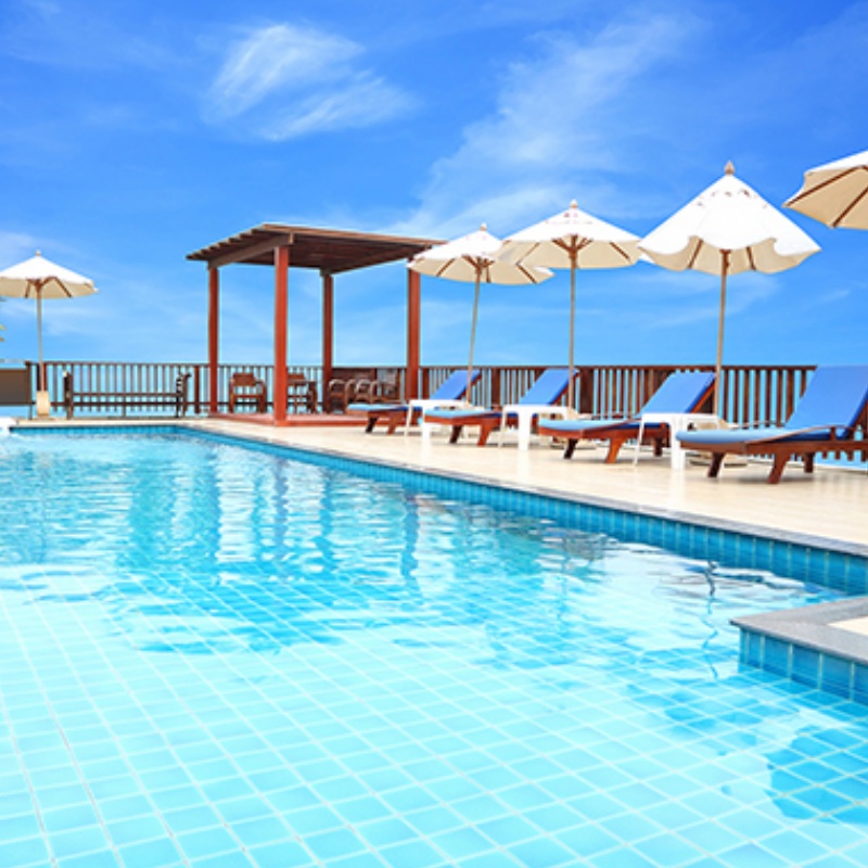 Cheap Price Swimming Pool Tiles Blue Glass Mosaic Manufacturer