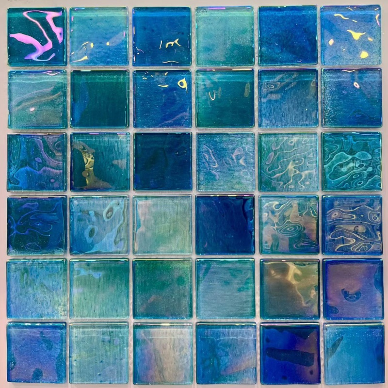 Wholesale Inkjet New Designs Matt Square Shape Outdoor Swimming Pool Tile Wall Suppliers Mosaic Tiles