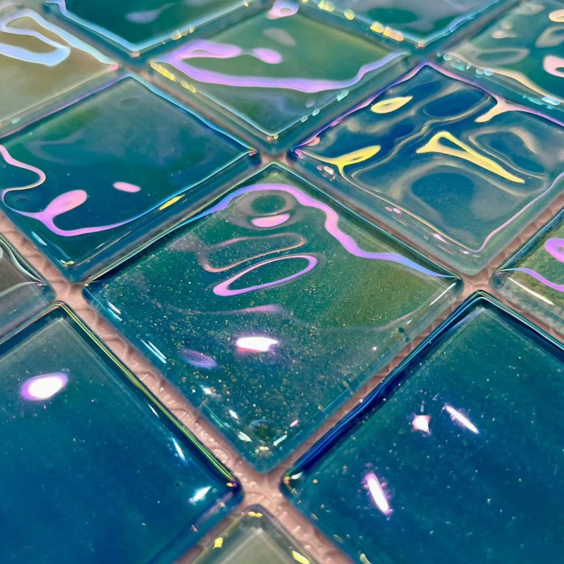 Nature Marble Glass Mosaic Tile for Bathroom, Swimming Pool Wall and Floor Tiles