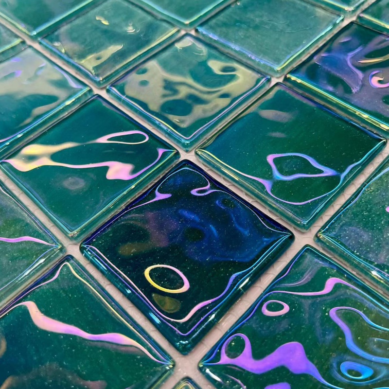 Wholesale Porcelain Ice Crackle Mosaic Tile Mosaic Swimming Pool Tiles