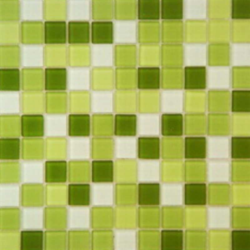 Blended Blues Glass Mosaic for Swimming Pool Tile