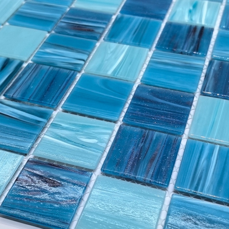 Cheap Ceramic 300X300mm Natural Stone Mosaic for Swimming Tiles