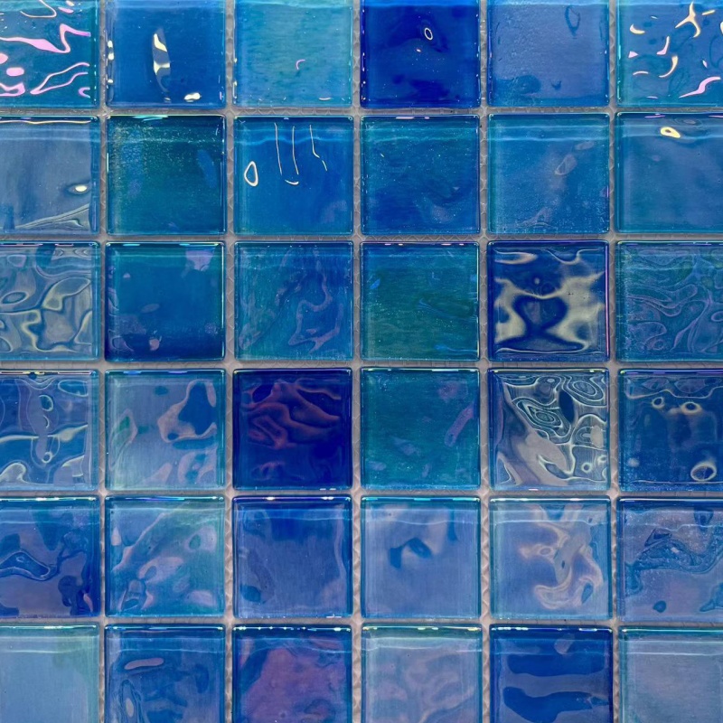 Nature Marble Glass Mosaic Tile for Bathroom, Swimming Pool Wall and Floor Tiles