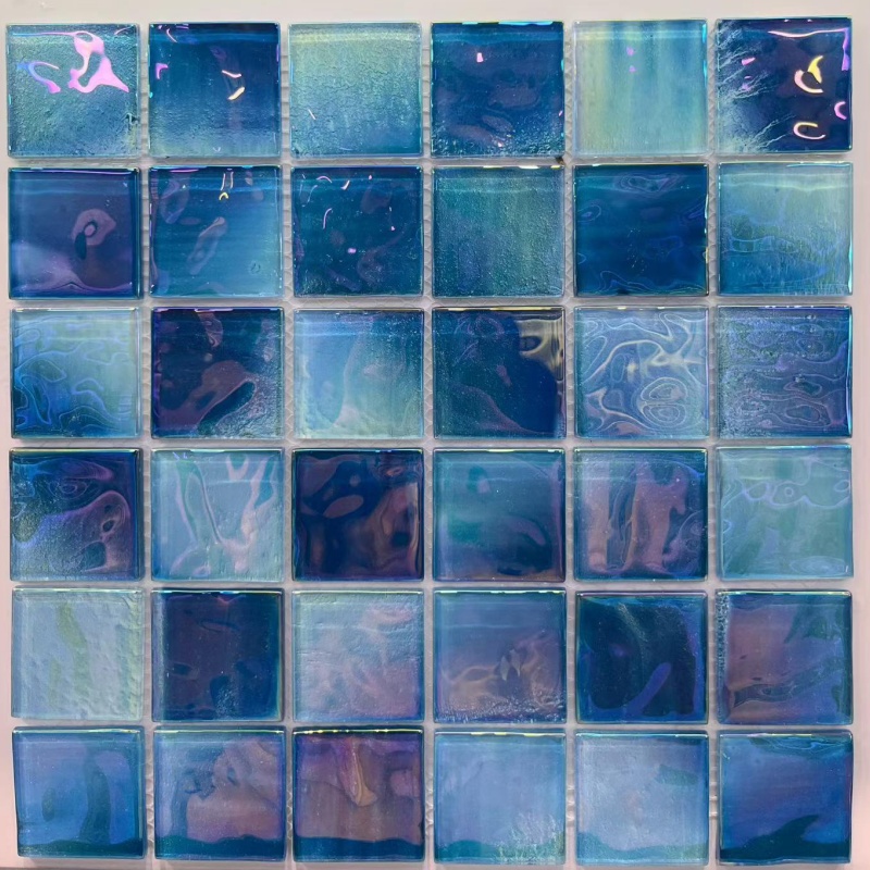 Nature Marble Glass Mosaic Tile for Bathroom, Swimming Pool Wall and Floor Tiles