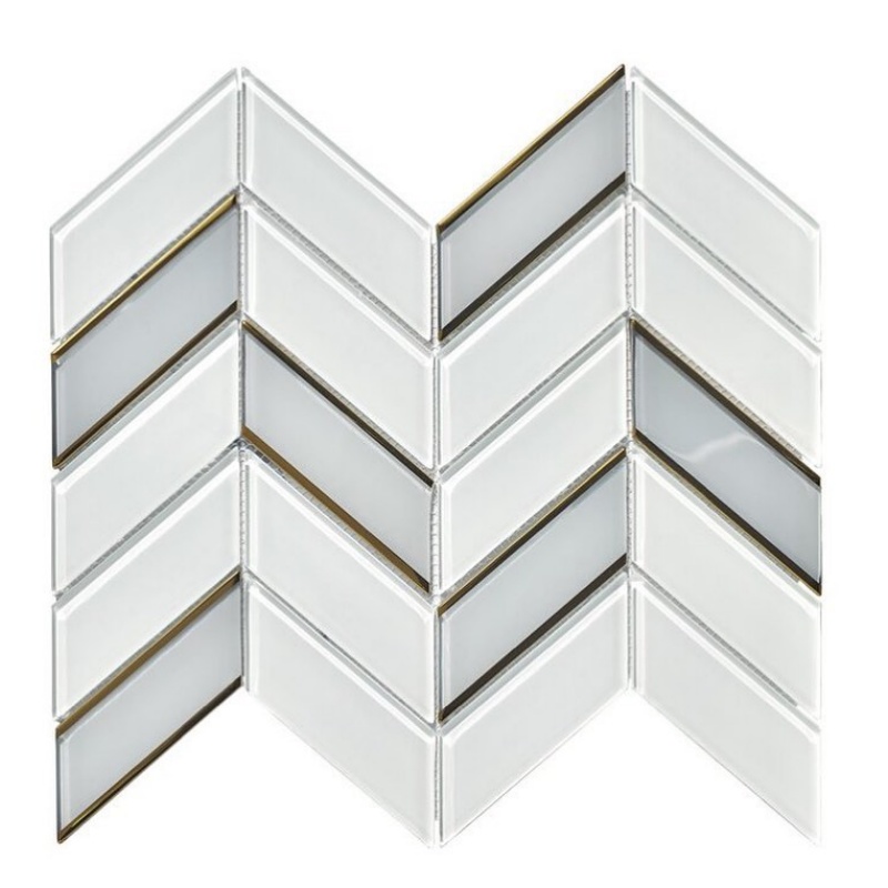 Contemporary Round Aluminum Mosaic Tiles for Elegant Spaces