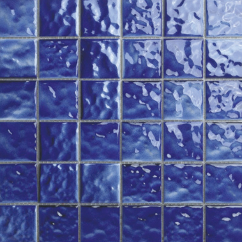Good Selling Anti-Slip P4 Ceramic Glossy and Matte Bathroom Glass Mosaic Tile Swimming Pool Mosaic