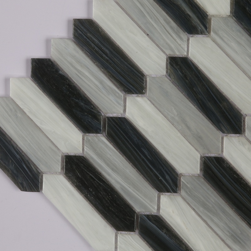 Premium Stainless Steel and Crystal Wall Mosaic Tiles