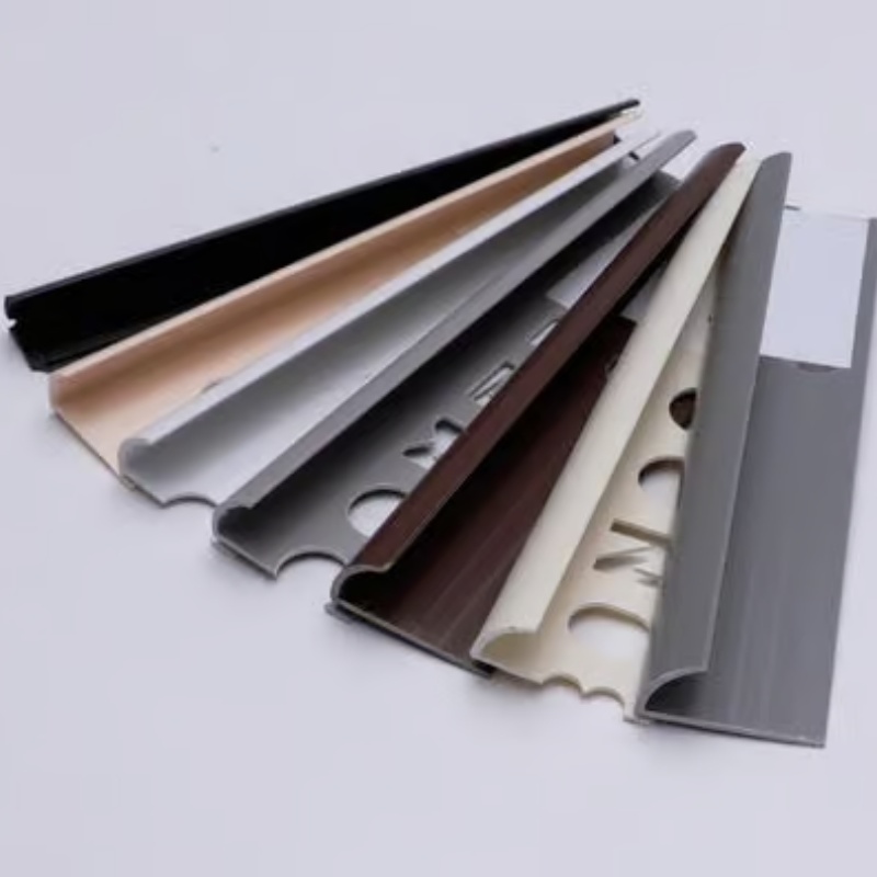 Factory Price Wholesale Customized Wall Corner Round Plastic PVC Tile Trim