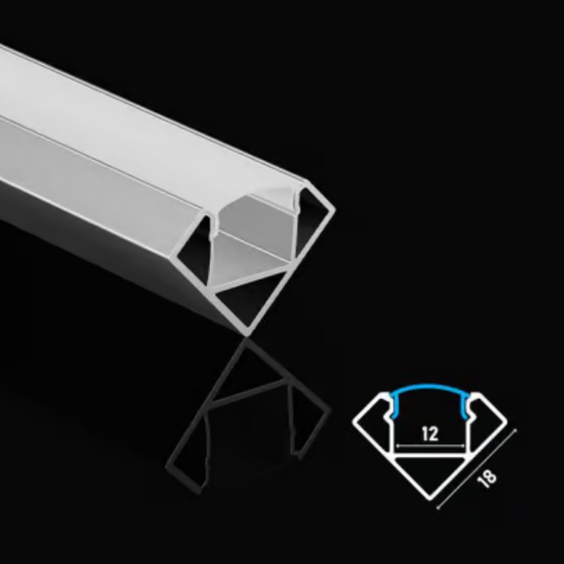 Alu-Tw6214 Gypsum Strip LED Channel LED Plaster Profile Recessed Drywall LED Aluminum Profile for Ceiling Wall