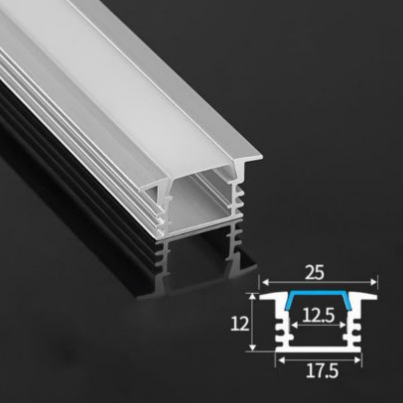 35X35mm Home Decoration Ceiling Wall Recessed Linear Light LED Aluminium Profile
