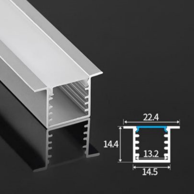 10*20mm Custom Surface Strip Extrusion Heatsink Light for Channel LED Waterproof Aluminum Profile