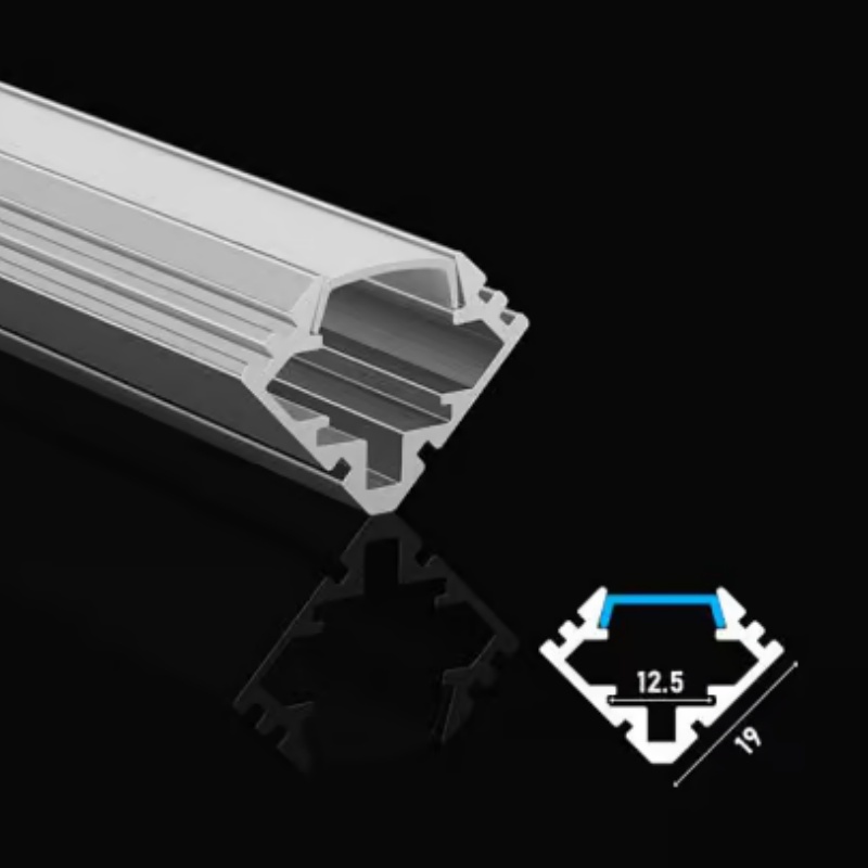 Alu-Tw6214 Gypsum Strip LED Channel LED Plaster Profile Recessed Drywall LED Aluminum Profile for Ceiling Wall
