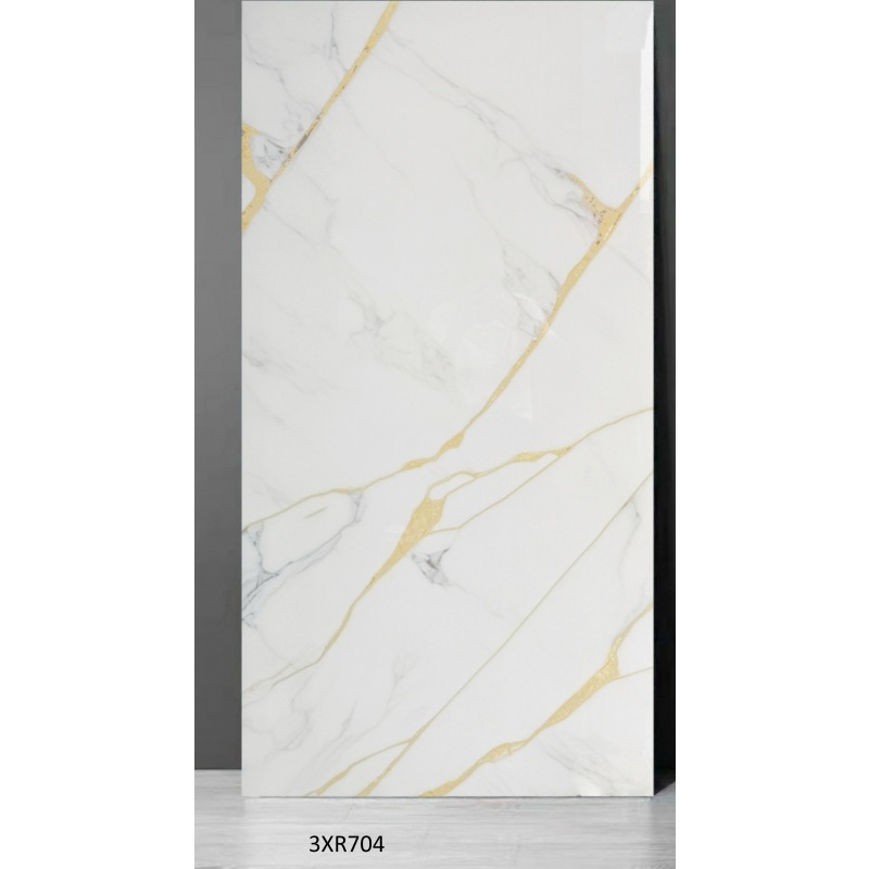 Stylish 600X600mm Glazed Porcelain Floor Tile with Wooden Finish