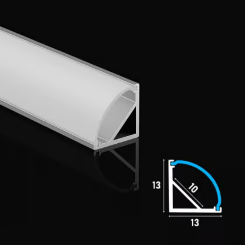 Alu-Tw6214 Gypsum Strip LED Channel LED Plaster Profile Recessed Drywall LED Aluminum Profile for Ceiling Wall