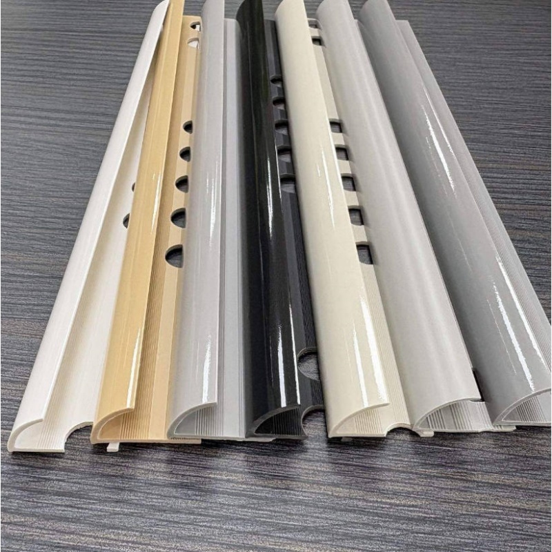 PVC Profile Ceramic Tile Corner Plastic Wall Tile Trim