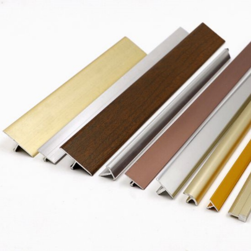 Aluminium LED Lighting Profile Alloy Tile Cover Strips Decor Wall Trim