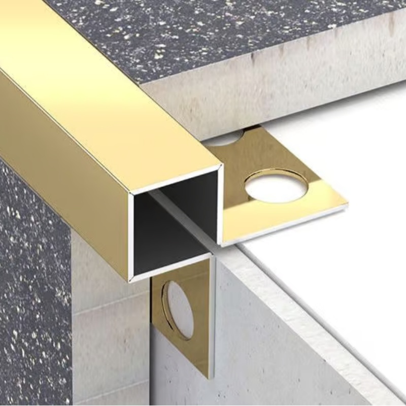 Hot Good Aluminum Alloy Tile Trim Wall Aluminium for Decoration Accessories Aluminum Alloy L Shape Extruded