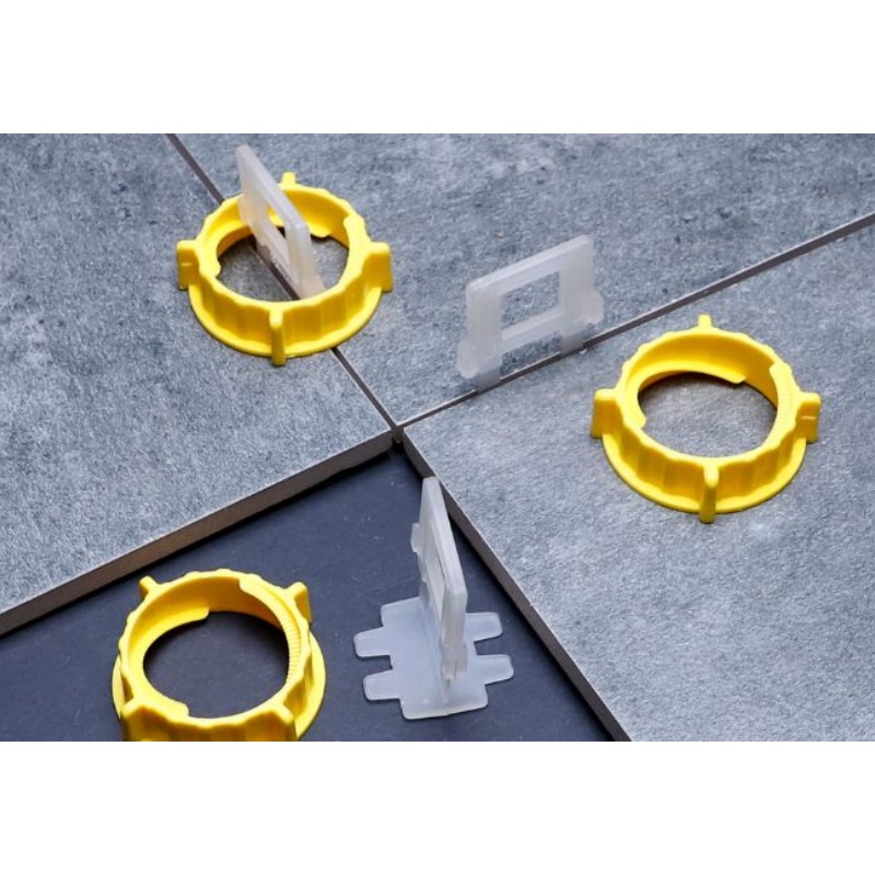 1/1.5 /2 /2.5/3 mm Plastic Clips Base Wedges Tile Leveling Spacer System