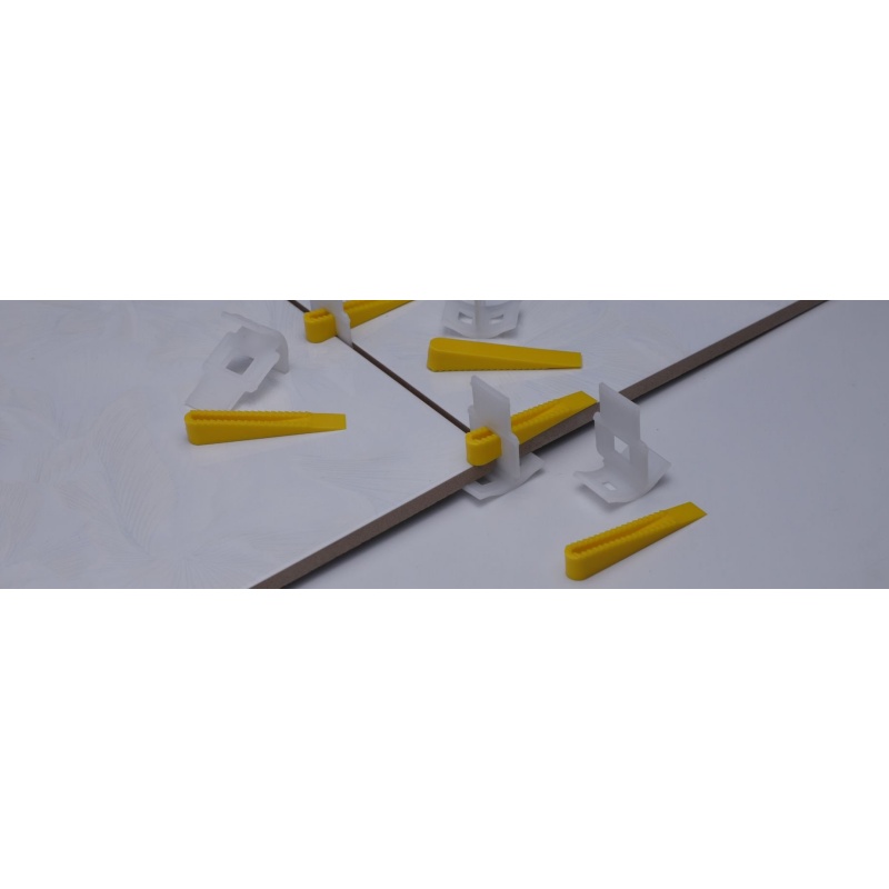 High Quality 1.5mm Sturdy T-Type Clips Tile Leveling System