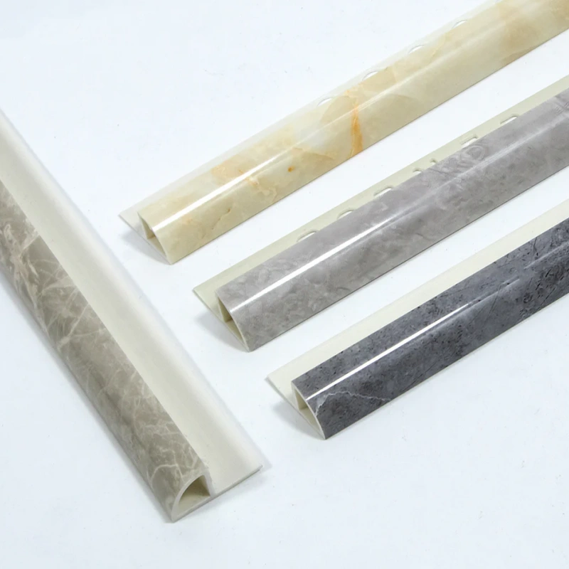 PVC Profile Ceramic Tile Corner Plastic Wall Tile Trim