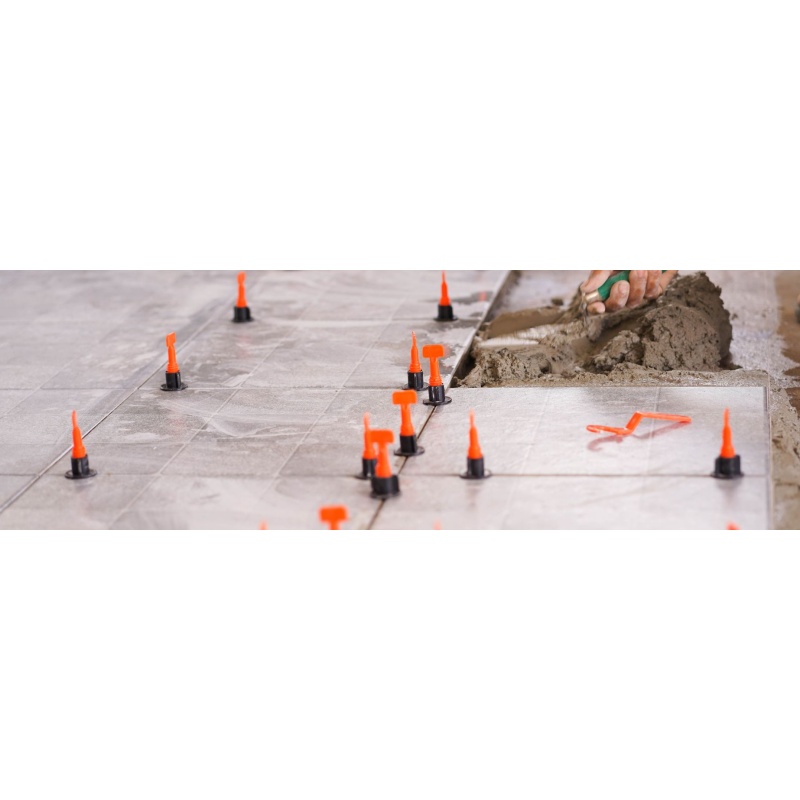 Universal OEM Supported Tile Spacer Leveling System for Floor & Wall