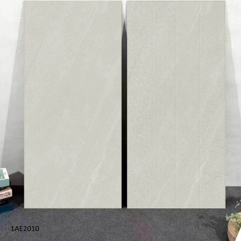 Wholesale Price Rustic Floor Tile Plain Color Matte Ceramic Tile Dark Gray Terrazzo Glazed Porcelain Tiles
