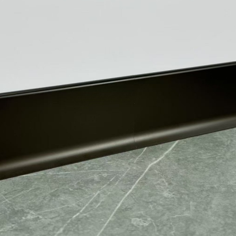 Cost Saving Modern Baseboard Antique Aluminium Profiles Metal Skirting Board
