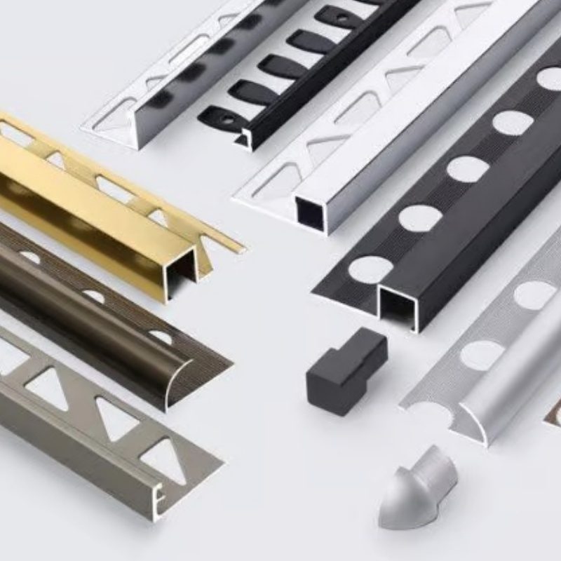 Aluminum Dividing Edge Trim T Shape Transition Floor Tile