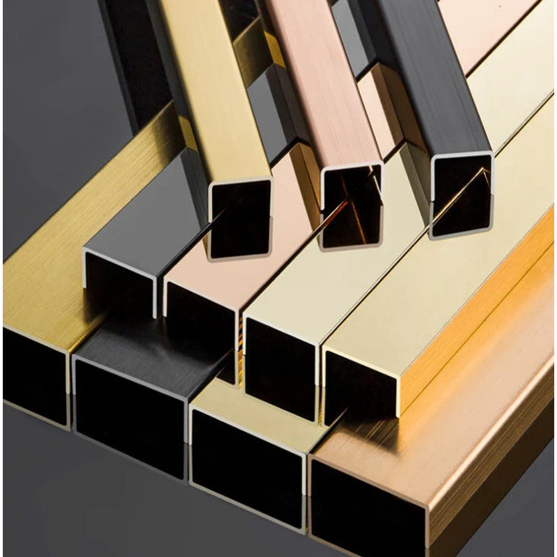 Factory PVC and Aluminum Wall Decorative Strip Metal Modern Style Quarter Coving Corners Internal Trim