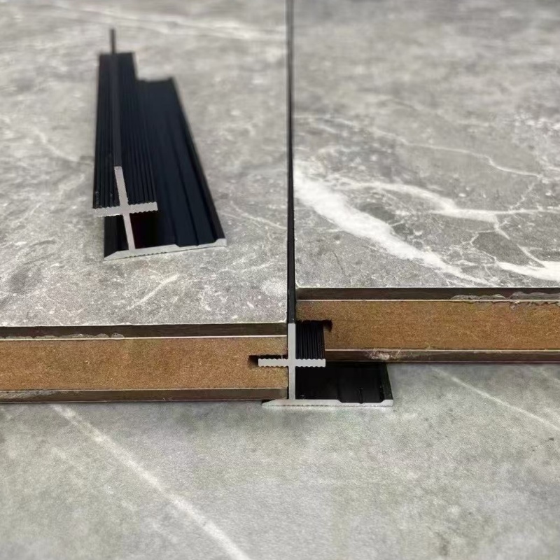 New Universal Stainles Steel Ceramic Strip 2.2m Finish Profile Recessed Extrusion Edge Decorative Grey Round Shape Metal Corner Trim