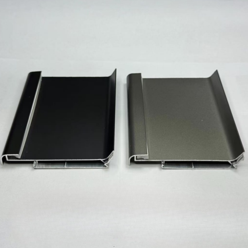 High Quality Special Supply F Shape Aluminium Extrusion Tiling Edge Metal Sunroom Shower Profiles Trim