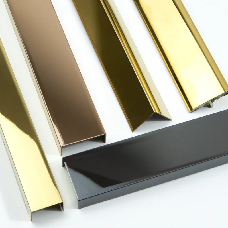 Popularity Aluminium Trim Waterproof Balcony Profile for Edge Protection Metal Tile Trim