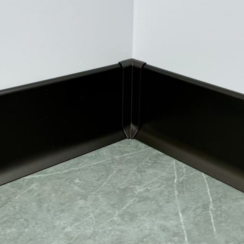 Wall Protection Metal Skirting Baseboard