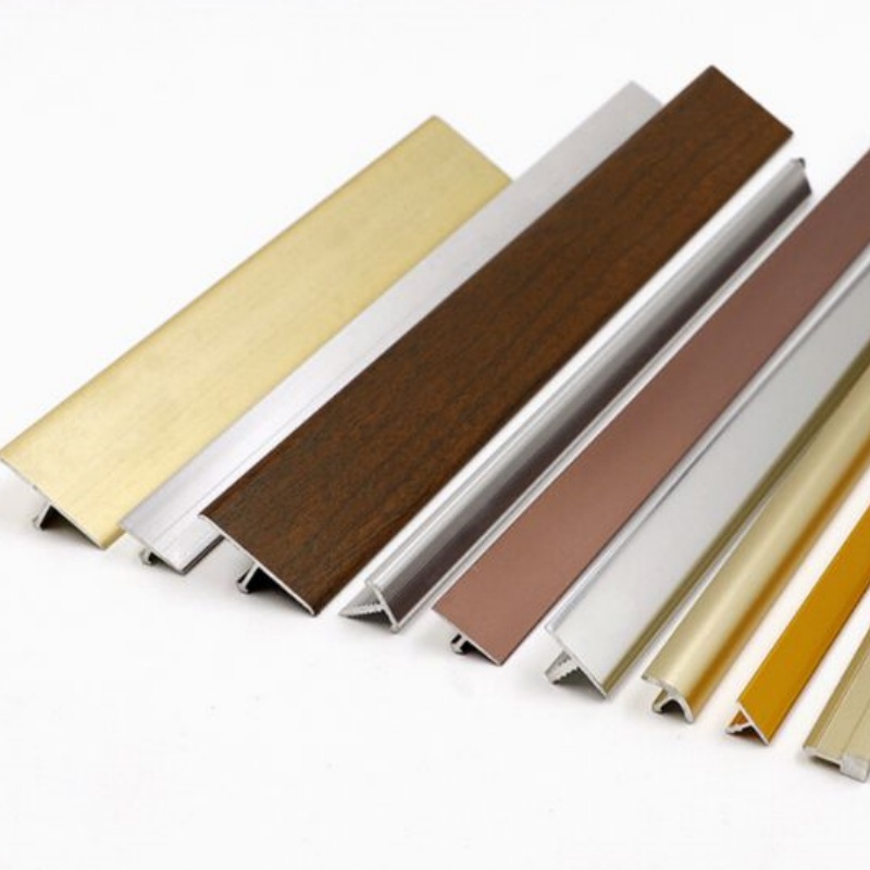 Factory PVC and Aluminum Wall Decorative Strip Metal Modern Style Quarter Coving Corners Internal Trim