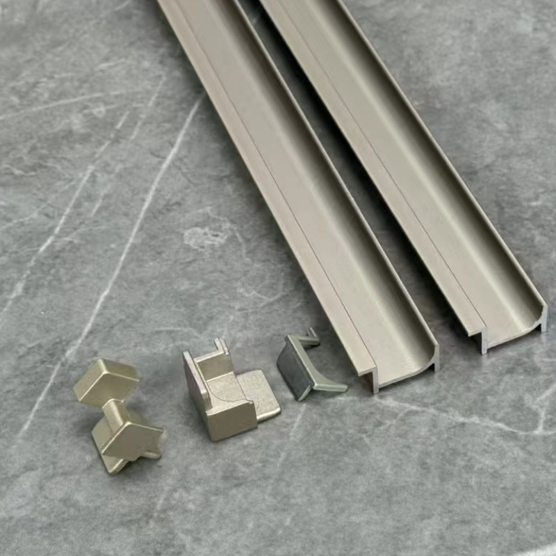 Wall Baseboard Molding Metal Cheap Waterproof Aluminium Profiles Interior Decorative Strip Near Me Floor Accessories Trim Interior Modern Skirting Board