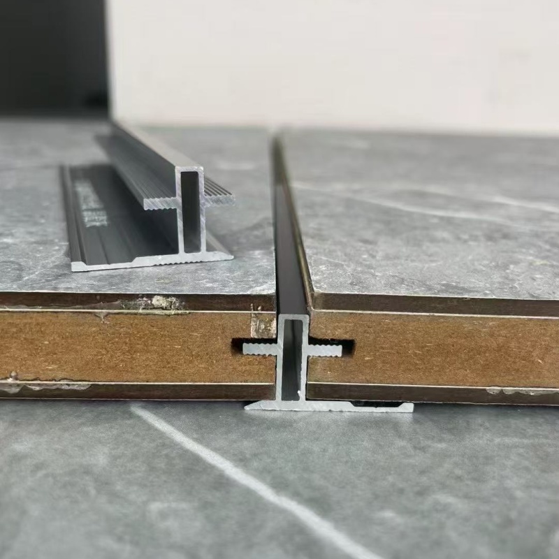 Aluminum Coloured Kitchen Inside Corner Tile Trim