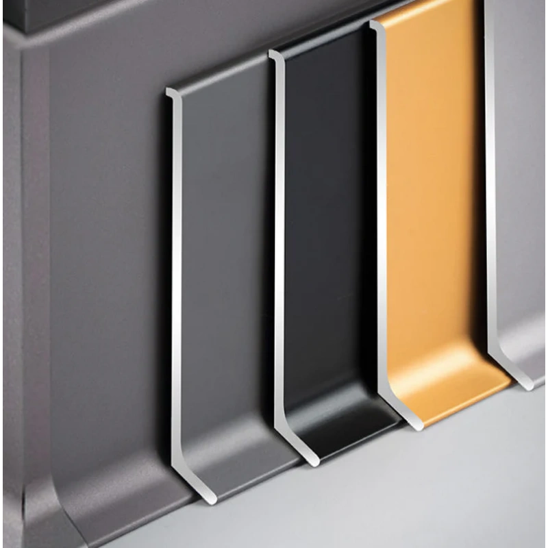 Cost Saving Modern Baseboard Antique Aluminium Profiles Metal Skirting Board