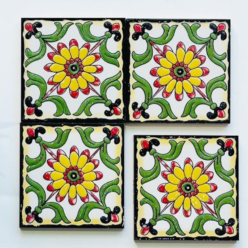 Matte Surface Patterned Tile for Dining Room Floor Decoration100x100