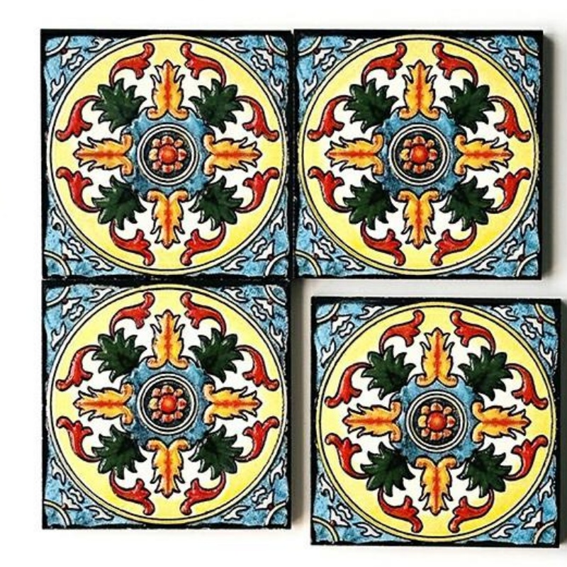 Matte Surface Patterned Tile for Dining Room Floor Decoration100x100