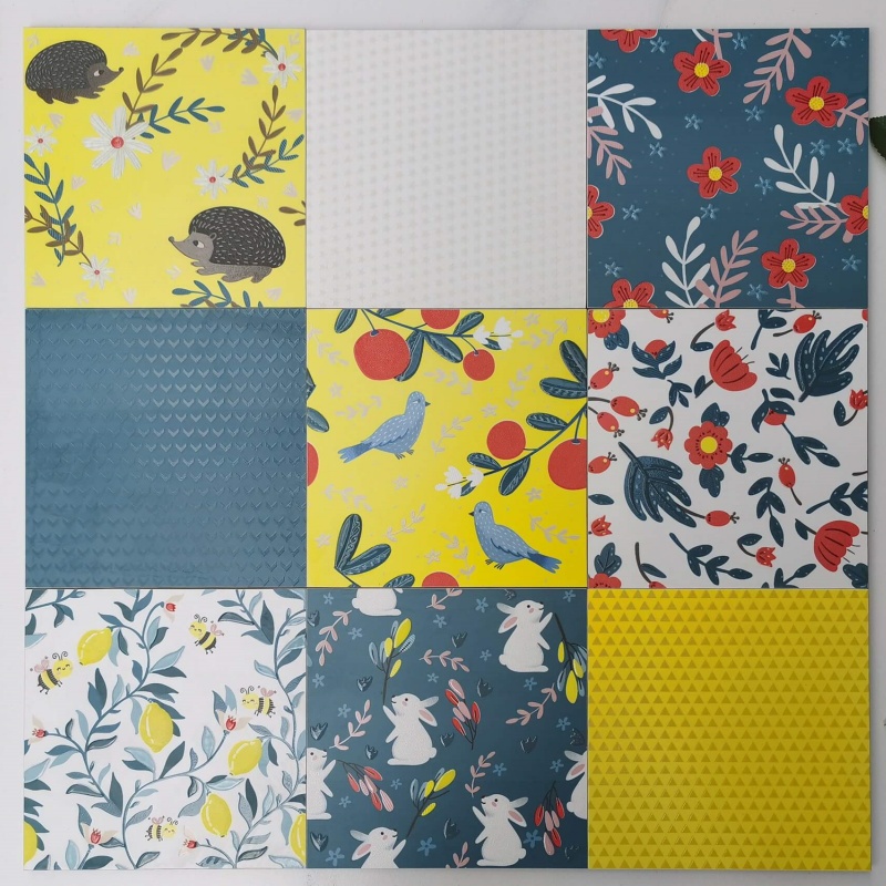 Bedroom and Hallway Anti Fouling Art Design Wall Tiles