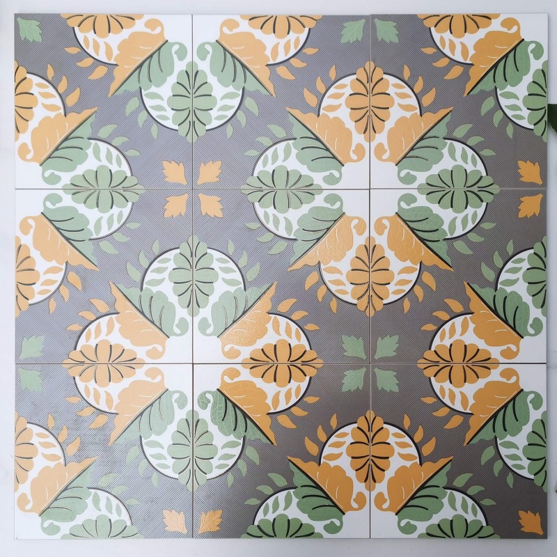 European Design Wood Concrete Stone Tile Porcelain Floor Tile