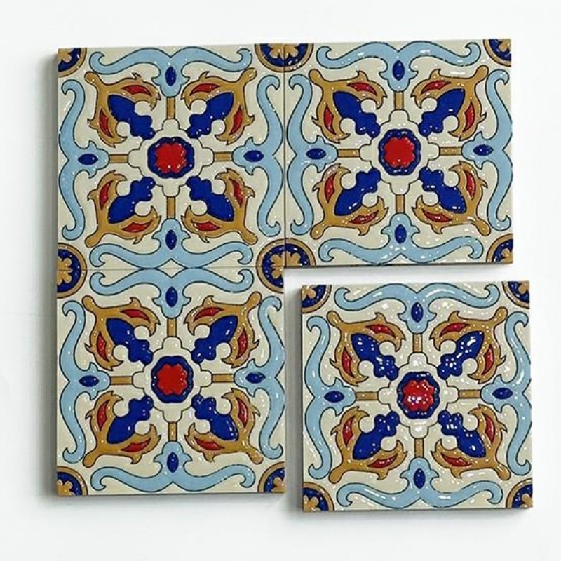 Matte Surface Patterned Tile for Dining Room Floor Decoration100x100