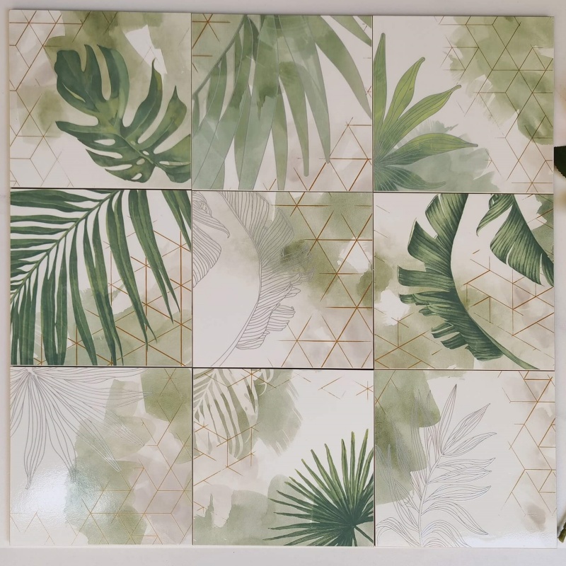 European Design Wood Concrete Stone Tile Porcelain Floor Tile