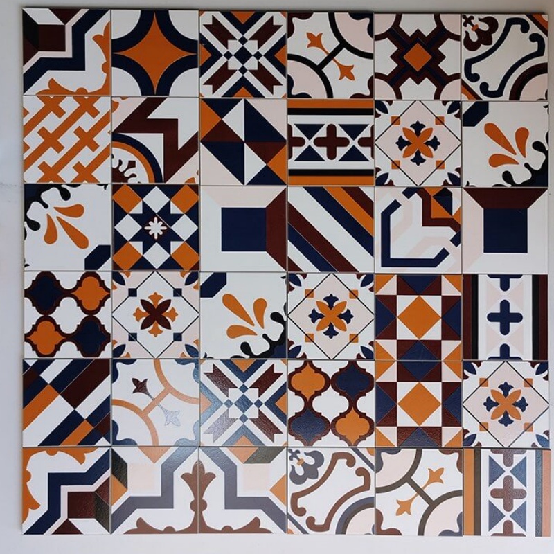 Viterbo Mosaic Food Tray Italian Style